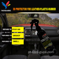 Spray de protetor de brilho de revestimento de plástico de carro